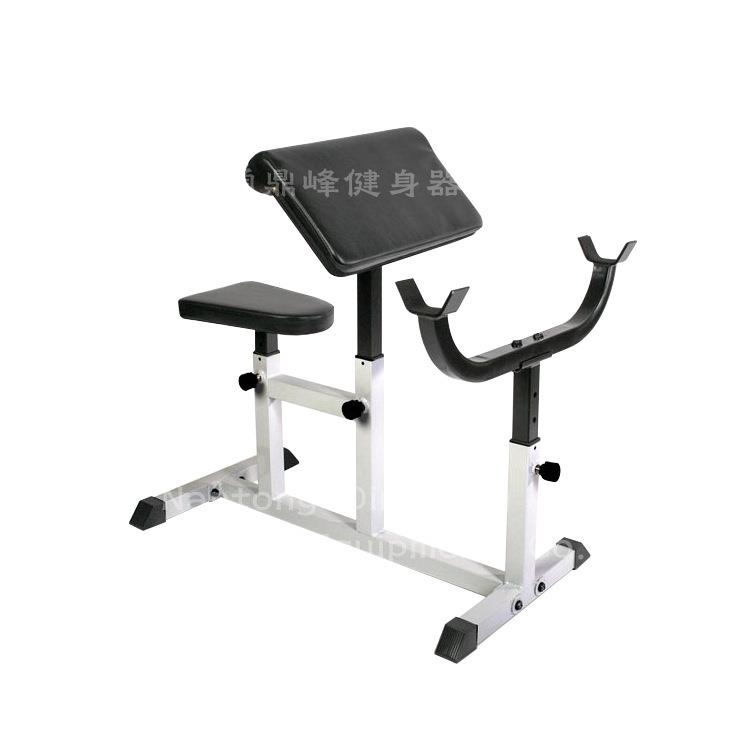 肱二头肌训练板架牧师凳健身椅杠铃训练健身器材家用二头肌训练