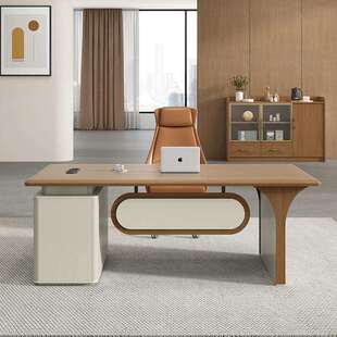 办公桌办室桌椅组合公简现代经理总人裁JY 1939单桌电脑桌大班台