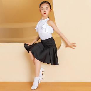 儿童025新春夏赛专业吊带分级考试比训练演表服装 正品 拉丁2舞服装