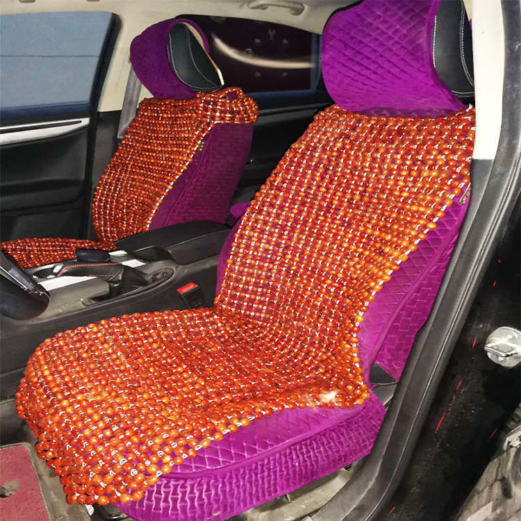 座垫新款木 货车草汽车坐垫批发单片花梨木木坐垫珠珠非靠