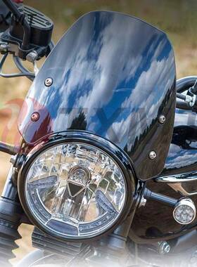 适用凯旋BonnevilleT100T120Thruxton900前风挡挡风玻璃