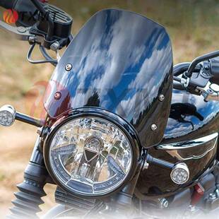 适用 凯旋 Bonneville T100 T120 Thruxton 900 前风挡 挡风玻璃