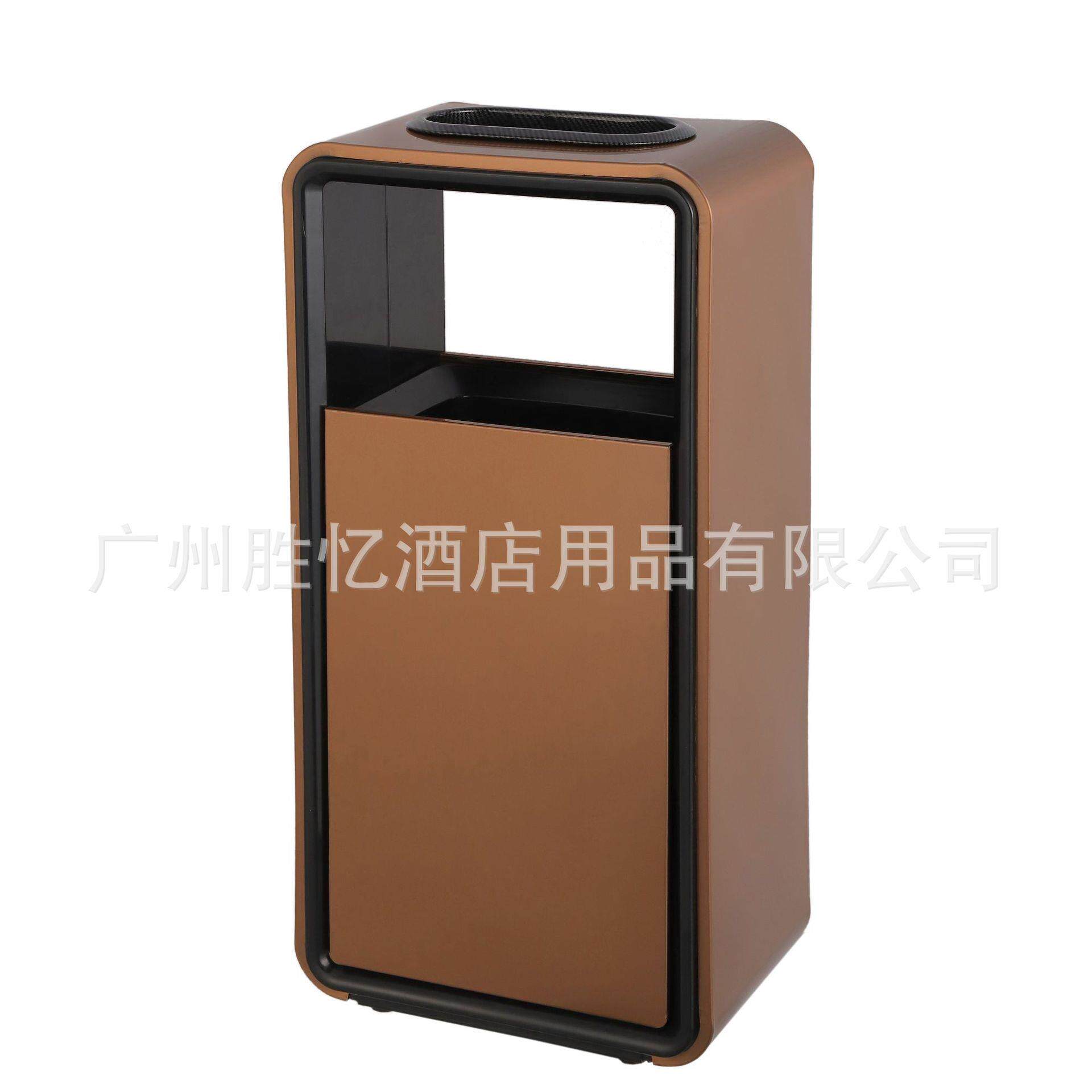 导轨推拉座地烟灰桶写店字电梯口YH-459A/楼垃圾桶时尚烟酒灰桶