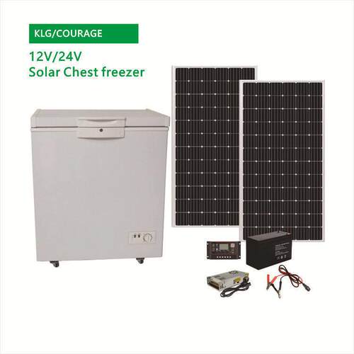 BD-158DCSolarFreezer12V/24V太阳能冰柜直流冷柜卧式冷柜