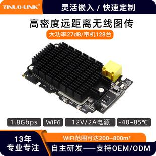 0~1000米远距离无线组网无线桥接中继器大功率无线路由器主板