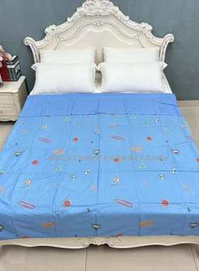 某莱某星余料全棉纯棉40支斜纹单人小被套150*210160*210活性印花