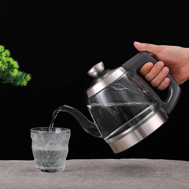自动上水电热水壶玻璃烧水壶泡茶艺炉家用茶台一体电磁炉茶具套装