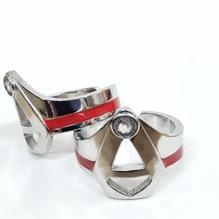 雷欧艾斯奥特戒指一对北斗同款狮子之瞳奥迷变身器对戒