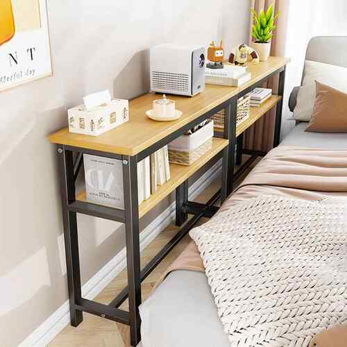 沙发后置物床尾床头床缝边窄夹墙边门后LMS极窄收纳窄架款缝长条