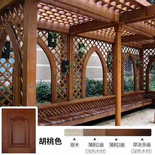 透明栈道水性漆木屋木油耐水木水性批发蜡油厂家油漆水性景观