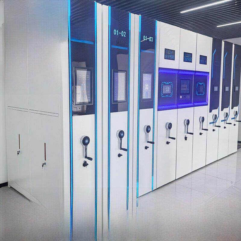 密集柜移动档案柜电动智能密集架钢制资料架资料凭证柜手摇文件柜