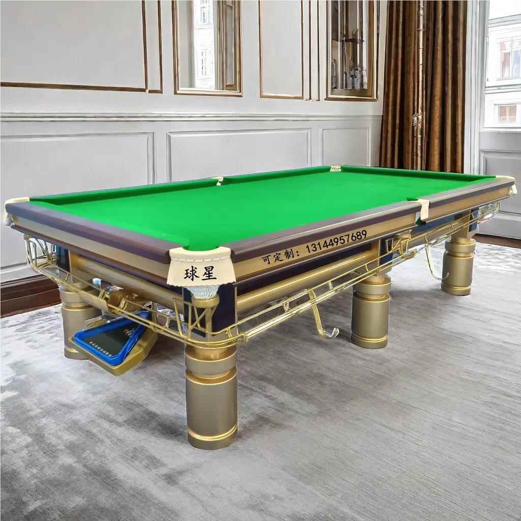式Q9-A广州球星台球桌标准台球室球厅南台桥球桌美黑8红斯诺开克9