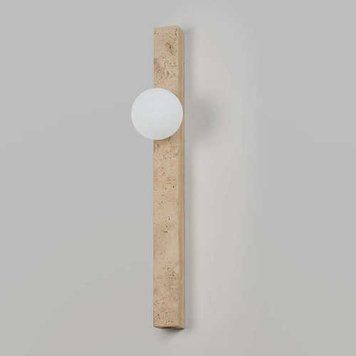 日式创意圆球黄洞石壁北欧简约客厅背景墙灯过道阳台灯卧室床头灯