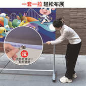 婚礼快幕秀展架展会年会直播背景布活动签到签名墙快暮秀广告背景