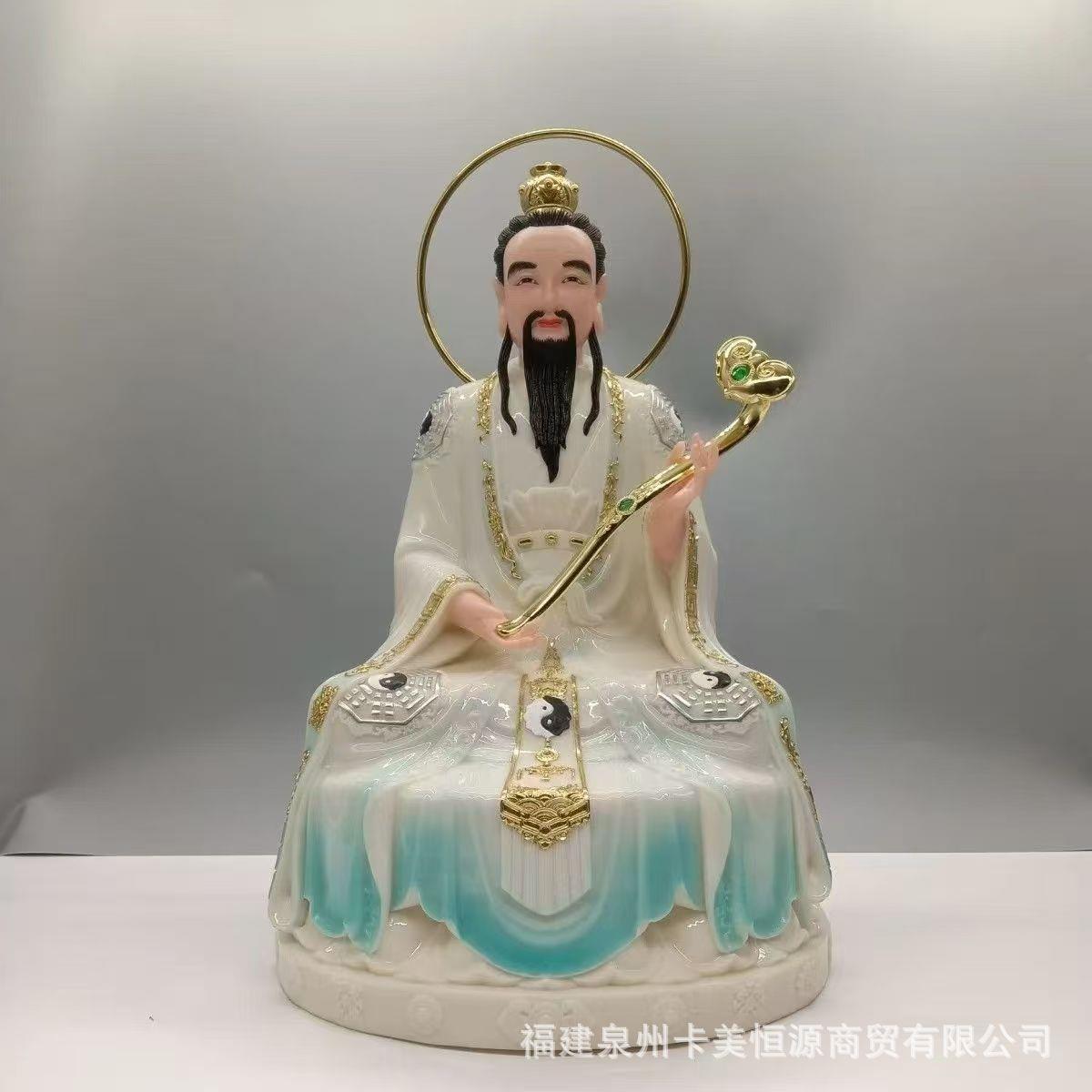 三清道祖三清祖师神像元始天尊灵宝天尊道德天尊太上老君像体摆件