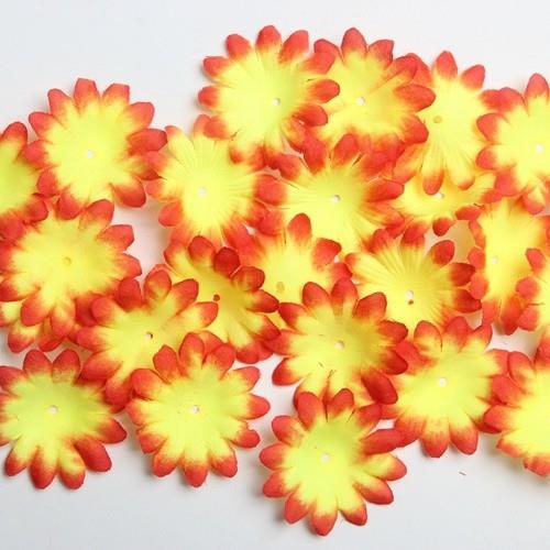 12色直径4cm菊花花瓣花片花瓣节假日布置头饰装饰品