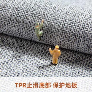 地毯玄关入户地垫家用进门短毛绒tpr防滑水洗底长条地毯垫