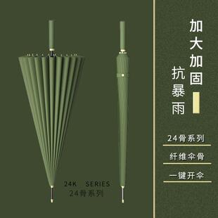 伞面大 双人长209柄自动大号结伞实骨直杆耐用加固商务两 72雨