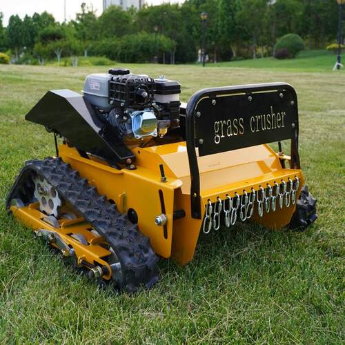 源ISG头厂家HT00型小型遥控碎机草履带开式爬坡荒割草机5果园剪草