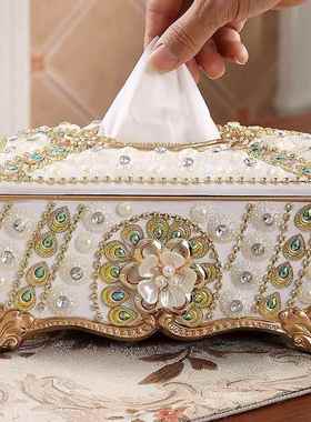 大号欧双式层果盘NHT家用客厅茶几水果摆件层装水果的奢华多干盆