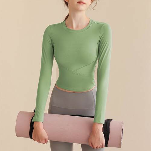 Yoga clothes, tops, women's fitness clothes, slimming