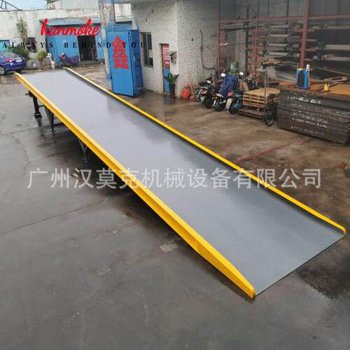 厂家鑫力12吨叉车移动式登车桥出口款升降集装箱登车桥