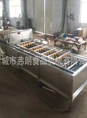果蔬清洗风干分级成套设备商用不锈钢气泡清洗机荔枝气泡清洗机