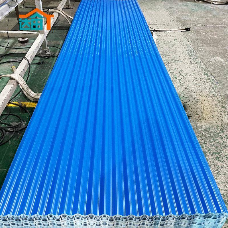 厂家定制塑料瓦片屋顶建筑树脂瓦胶瓦pvc塑胶瓦防火隔热屋面瓦板