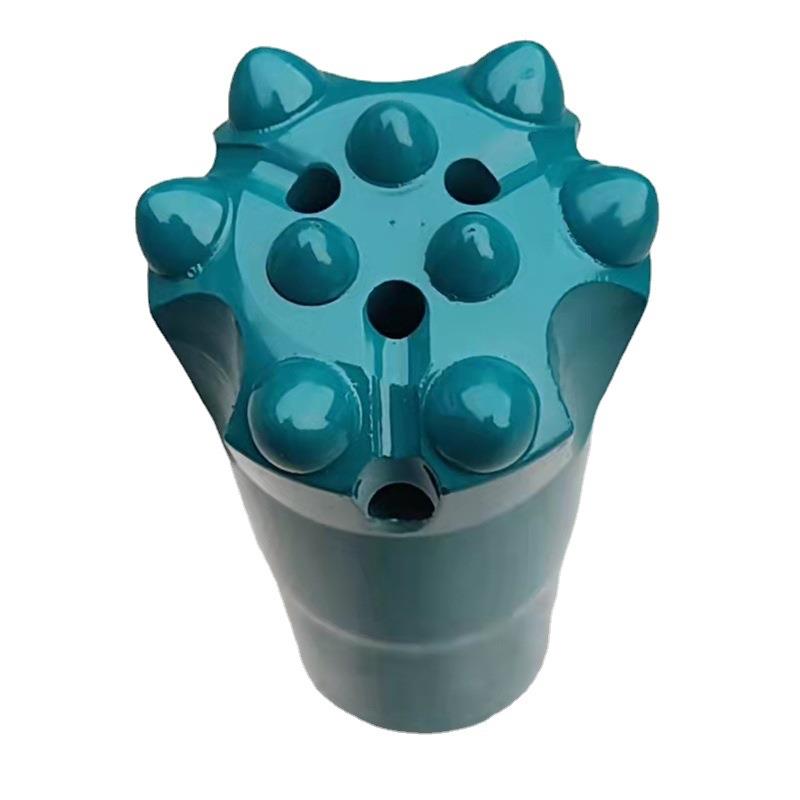 矿山钎具45R32钻头38R25螺纹隧道开山球齿钎头凿岩机钻头43/51mm
