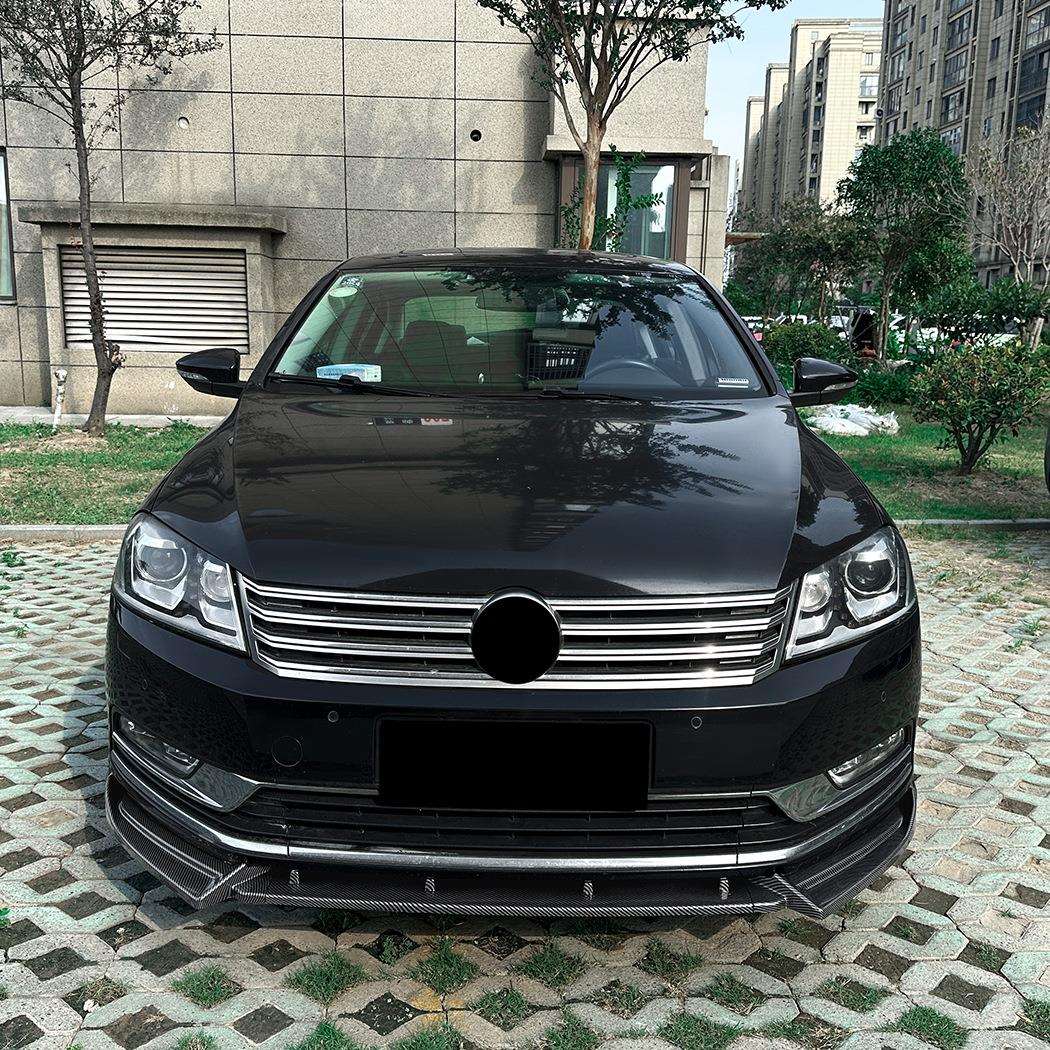 适用大众迈腾B7(海外帕萨特Passat)标准版前唇前铲扰流板改装
