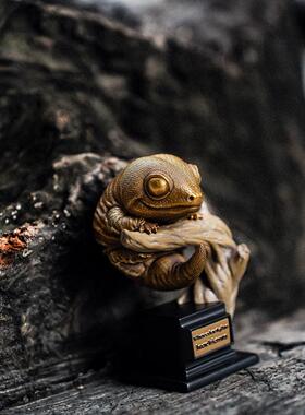 博物志 铁拳匠造联合出品 守宫系列 太平洋巨人守宫 摆件 手把件