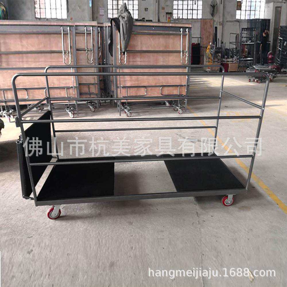 厂家直销滑坡圆桌推车圆桌运输车酒店圆台推车