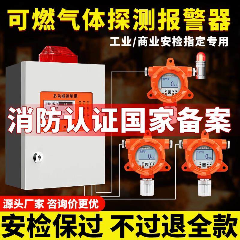 可燃气体探测报警器工业防爆有限空间有毒有害可燃气体浓度检测仪