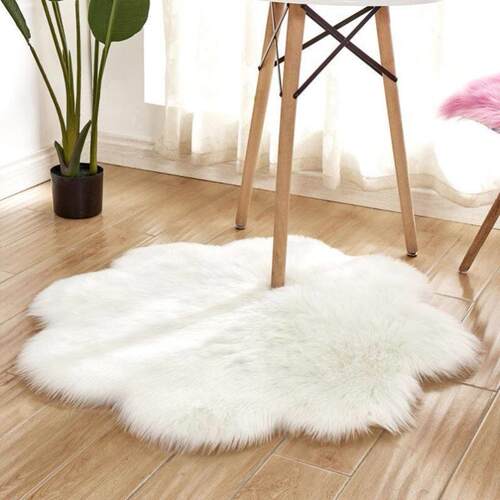 Antiskid Soft Faux Fur Wool Carpet Indoor Sheepskin Rug