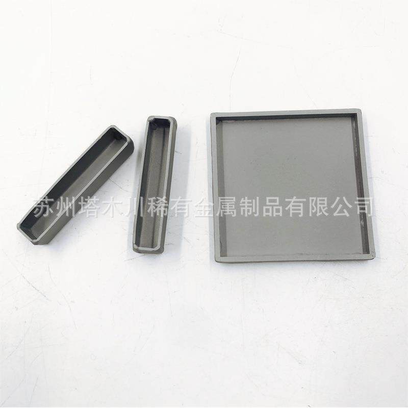 专业钼盒生产厂家Mo1 钼坩埚规格全 耐高温焊接钼舟 冶炼用容器