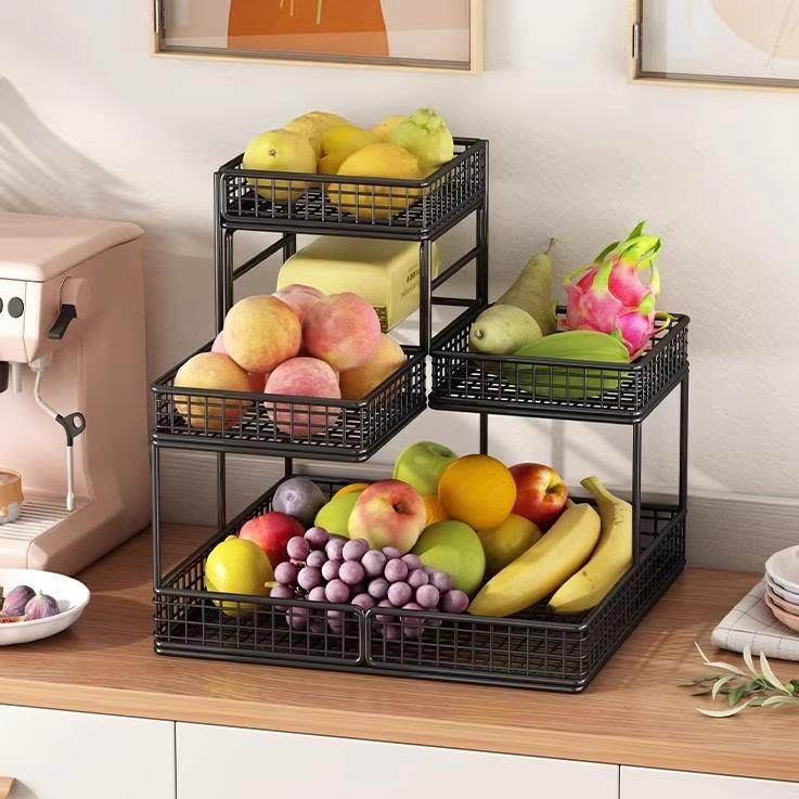 过年多层干果收纳盒水果盘客厅家用轻奢高端水果零食水果收纳筐,餐饮具,果盆/果盘/果篮,淘宝优惠券,粉丝福利购,淘宝优惠卷