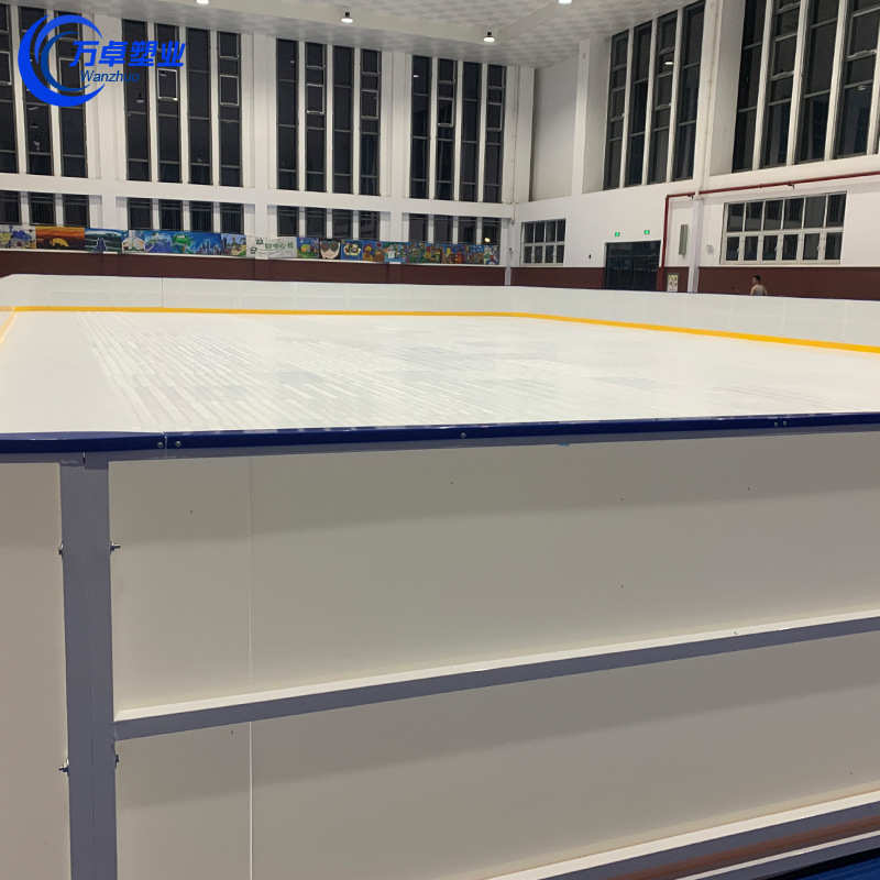 厂家直供仿真冰板 可拆卸仿真冰溜冰板 自润滑仿真冰 滑冰场馆