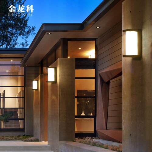 ed户外壁灯过防水道阳卫生间墙壁灯现代l简台约室外门前灯庭见描