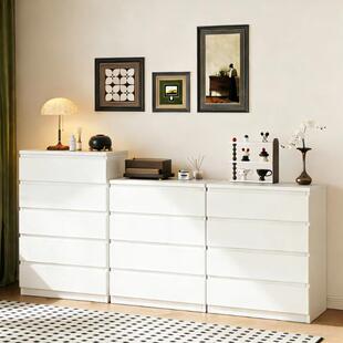 马尔姆钢制五斗柜卧室简约收纳柜床尾抽屉柜玄关储物柜铁皮梳妆台