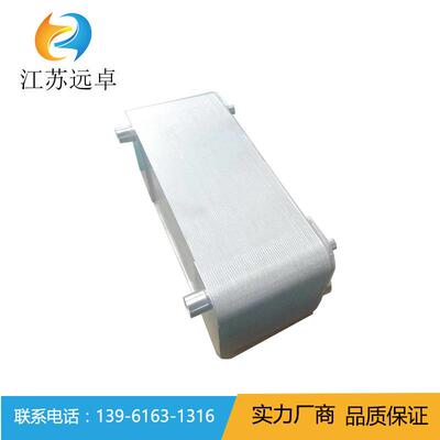 ZL95BR-48D反渗透设备用卫生级不锈钢熔焊换热器