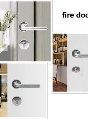 72系50/55/60不锈钢室内卧室房门锁实木门锁执手分体锁具防火门锁