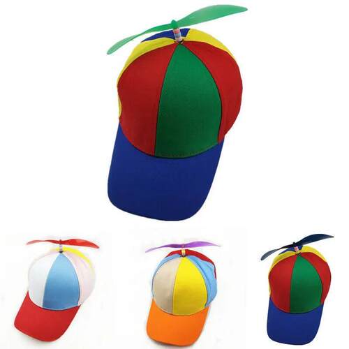 Fashion Colorful Bamboo Dragonfly Patchwork Baseball Cap Adu