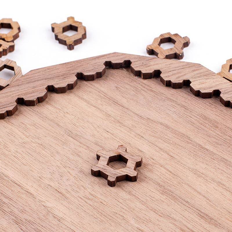 《空心字》Jigsaw Puzzles爆款热销木制品图益智闺蜜生日送女友 - 实物图