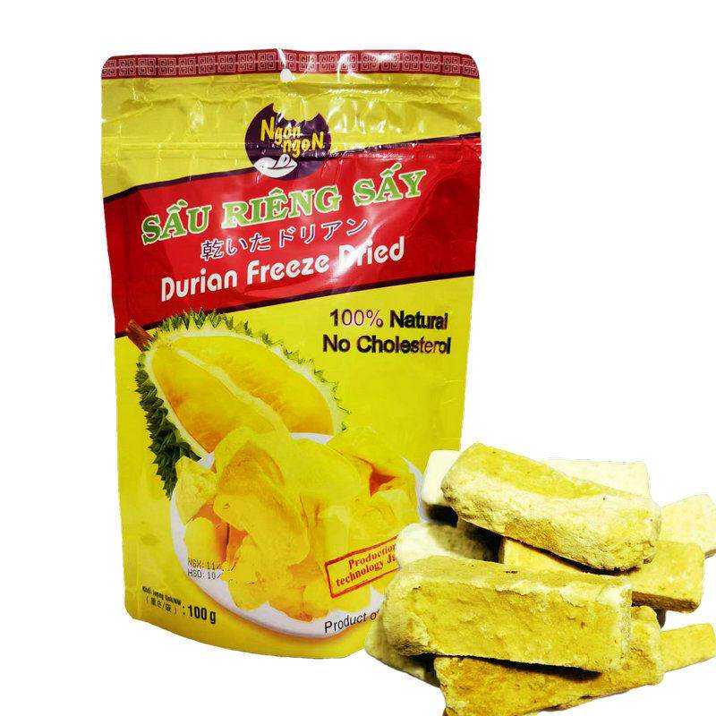 越南原装Ngonngon好吃真果肉冻干榴莲干网红爆款零食小吃休闲食品