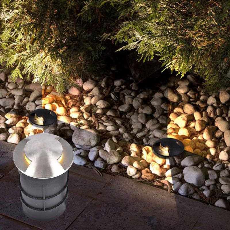 龟背地埋灯侧透星星灯led防水不锈钢埋地灯地面投光灯草坪脚灯