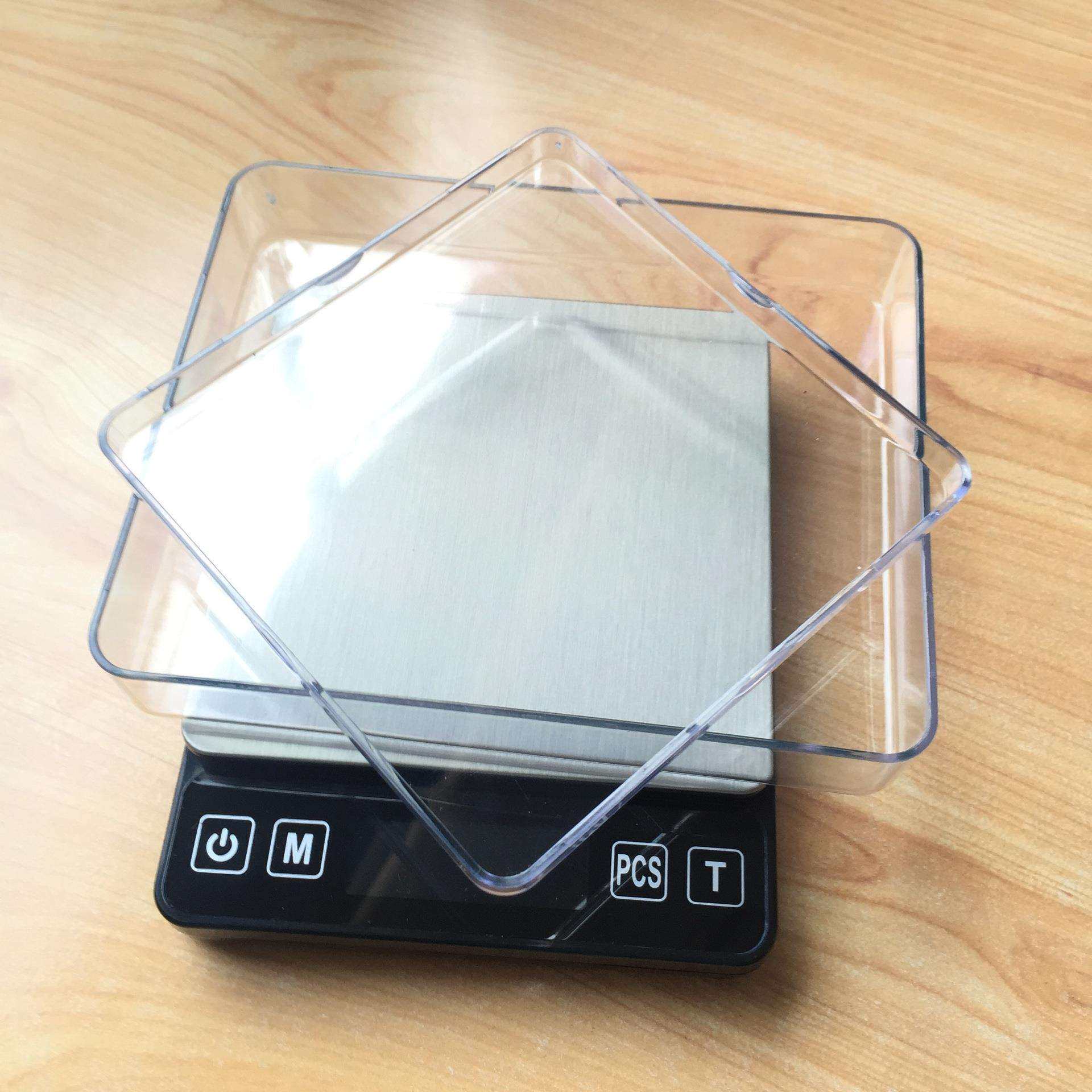 家用厨房秤商场珠宝秤3KG/0.3g克秤 电子厨房称秤盘