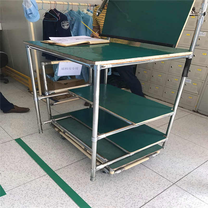 惠州厂家直销201不锈钢精益管防静电工作台按需制作