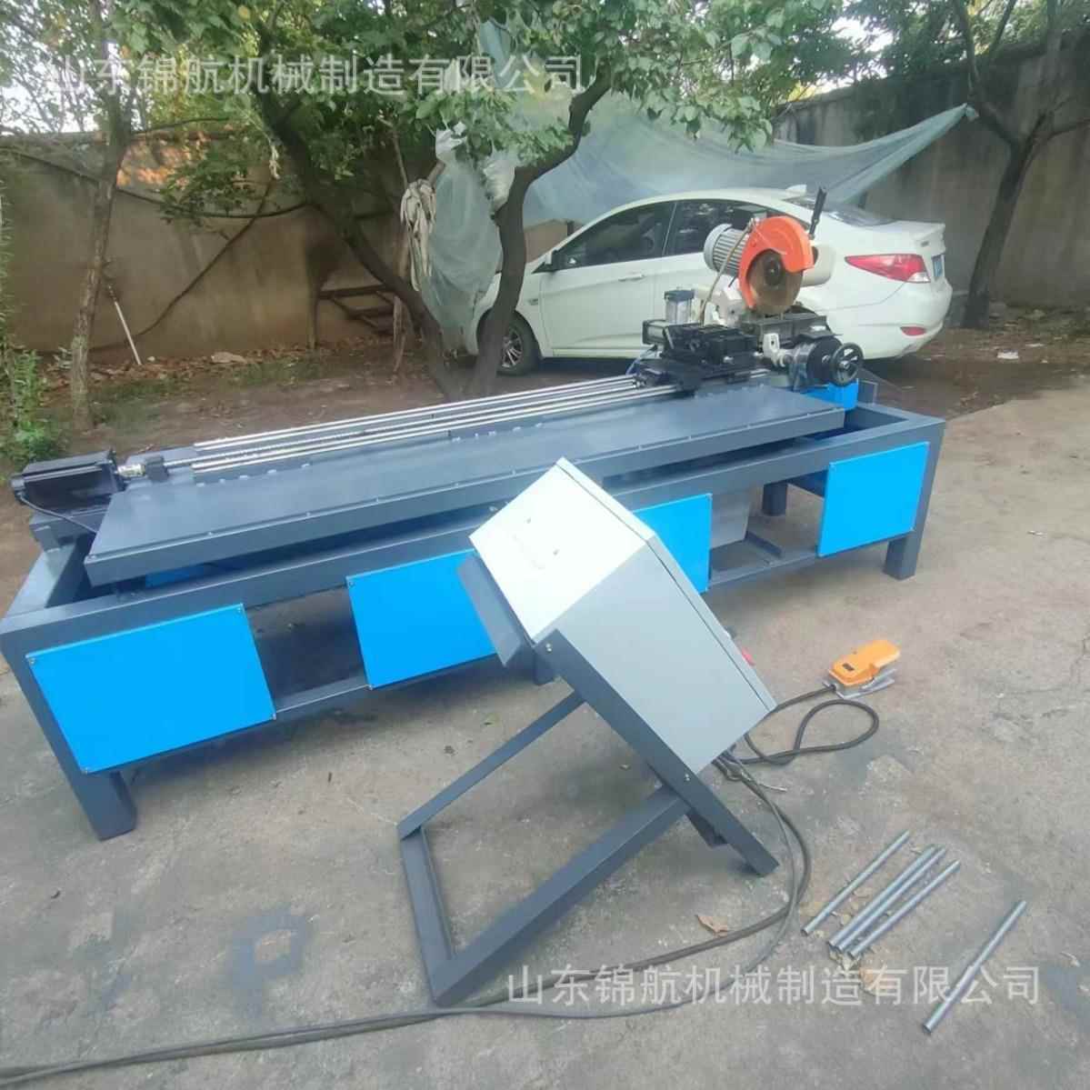 NPF管全自动铁管不锈圆方管切割机暴夹模具一次多个管钢材切管机