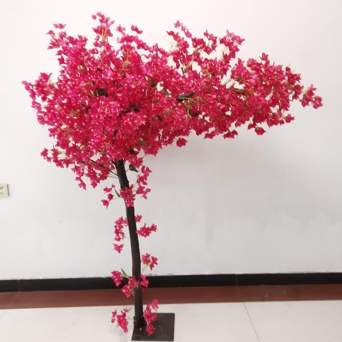 仿真三角梅大型造景婚礼户外家居装饰好看美观赏心悦目