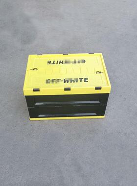 车OVT载折叠储物运叠收纳箱大号折式塑料周水转箱果蔬菜输配送折